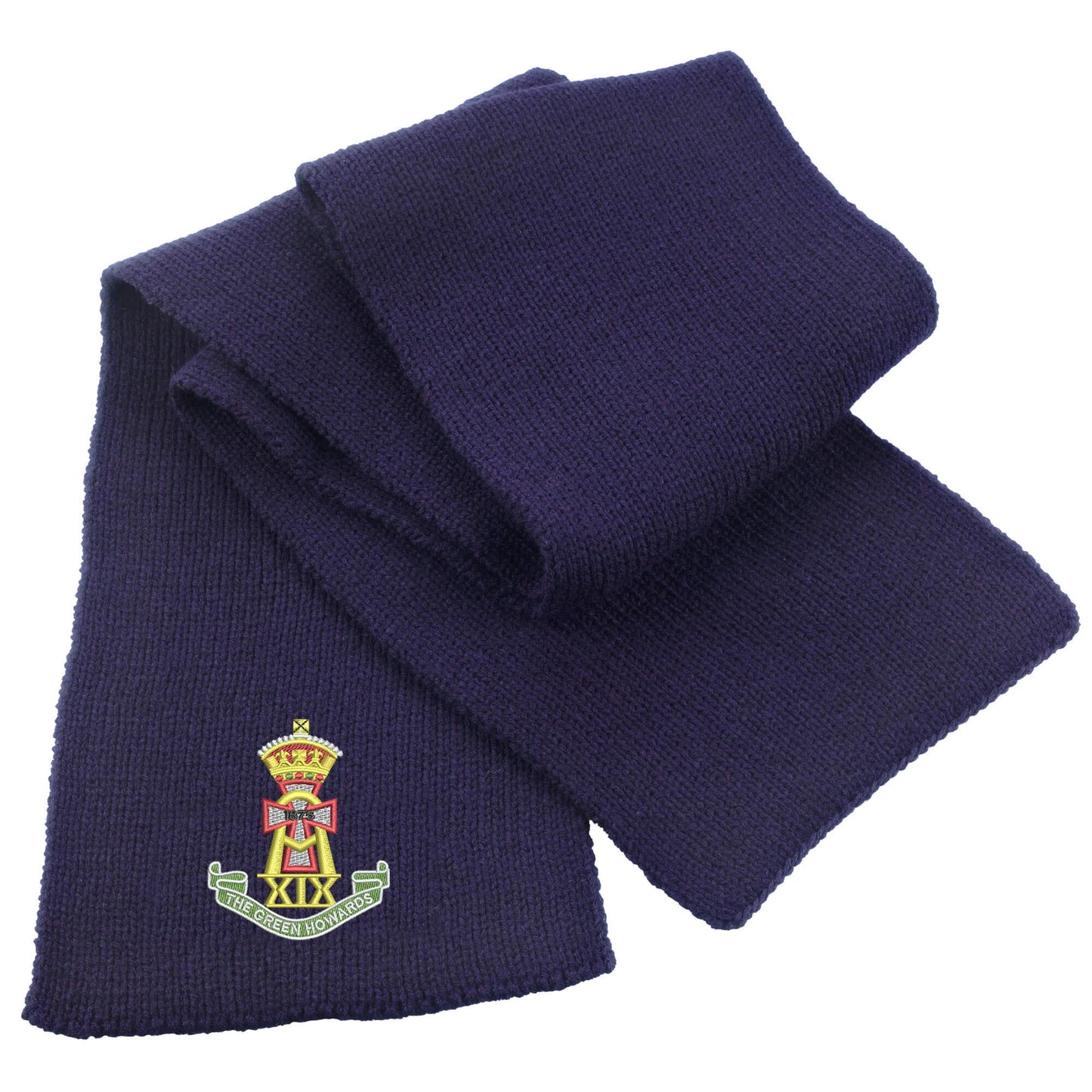 Green Howards Heavy Knit Scarf