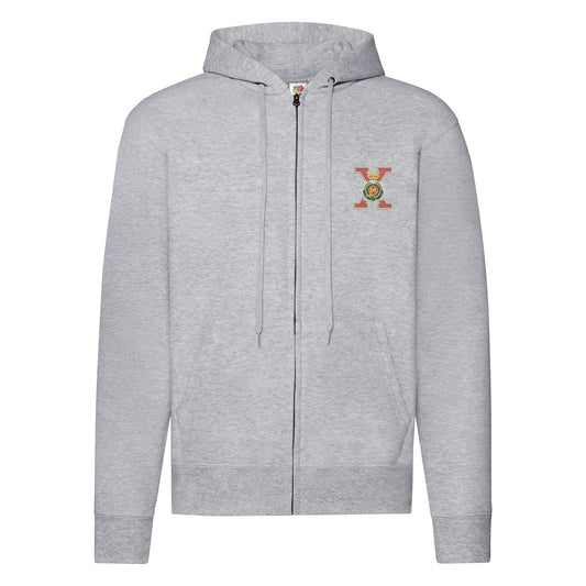 10 Regiment Royal Corps of Transport Zipped Hoodie