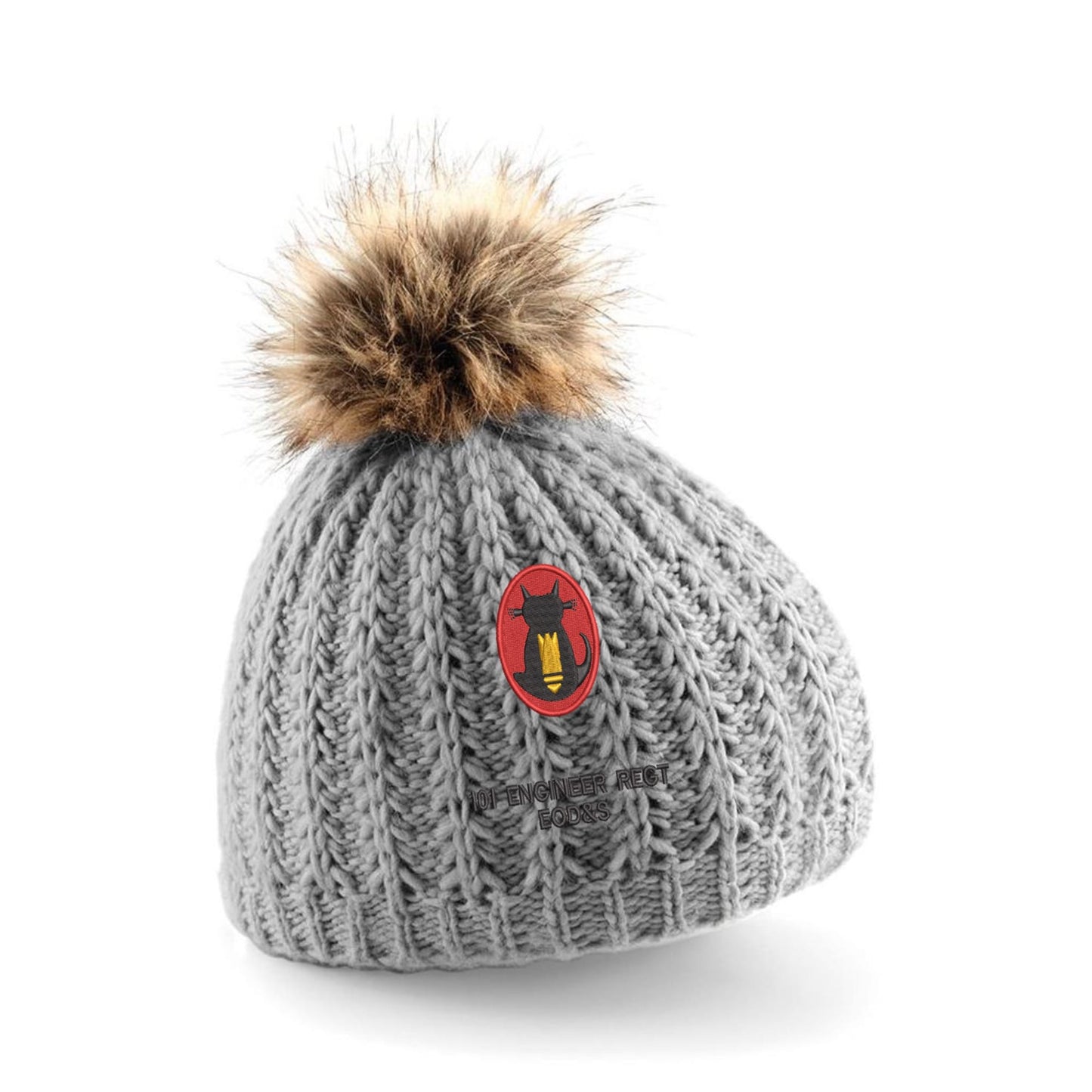 101 Engineer Regiment EOD&S Pom Pom Beanie Hat