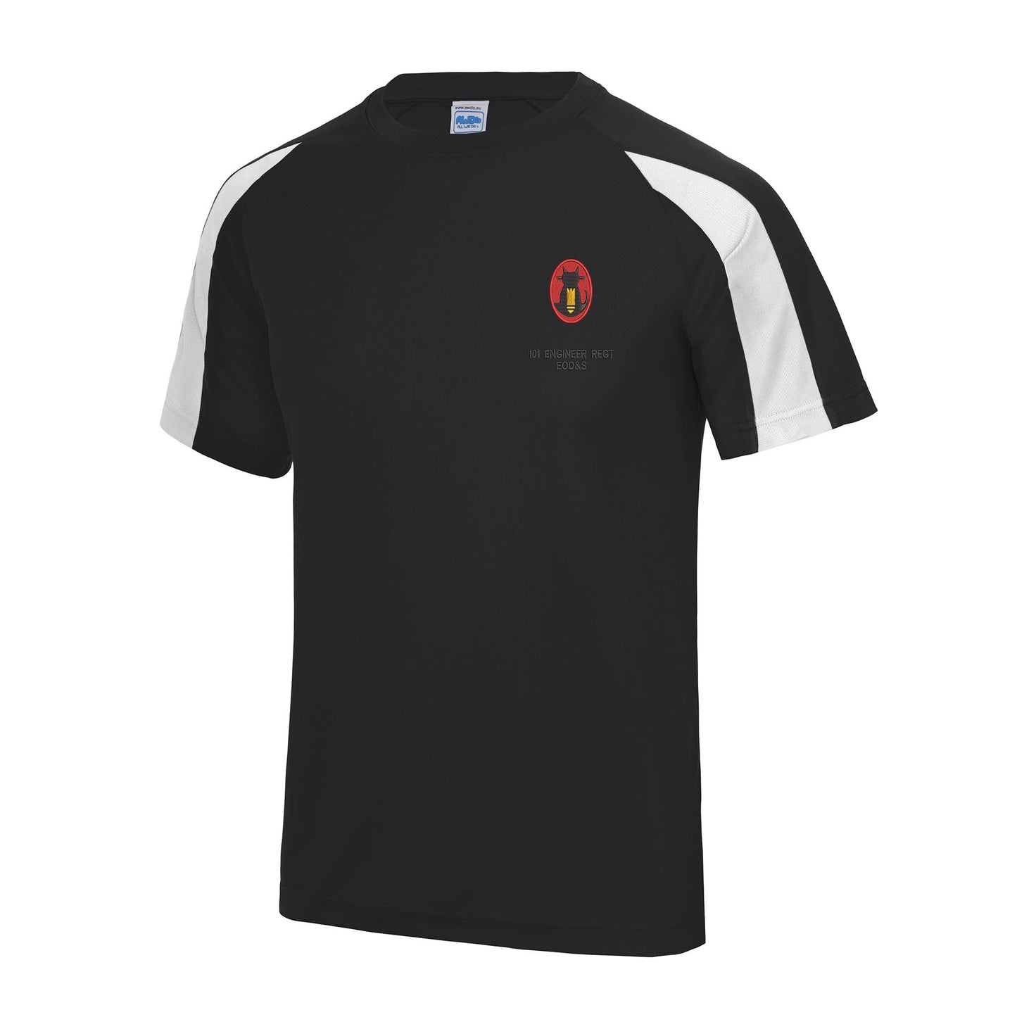 101 Engineer Regiment EOD&S Contrast Polyester T-Shirt
