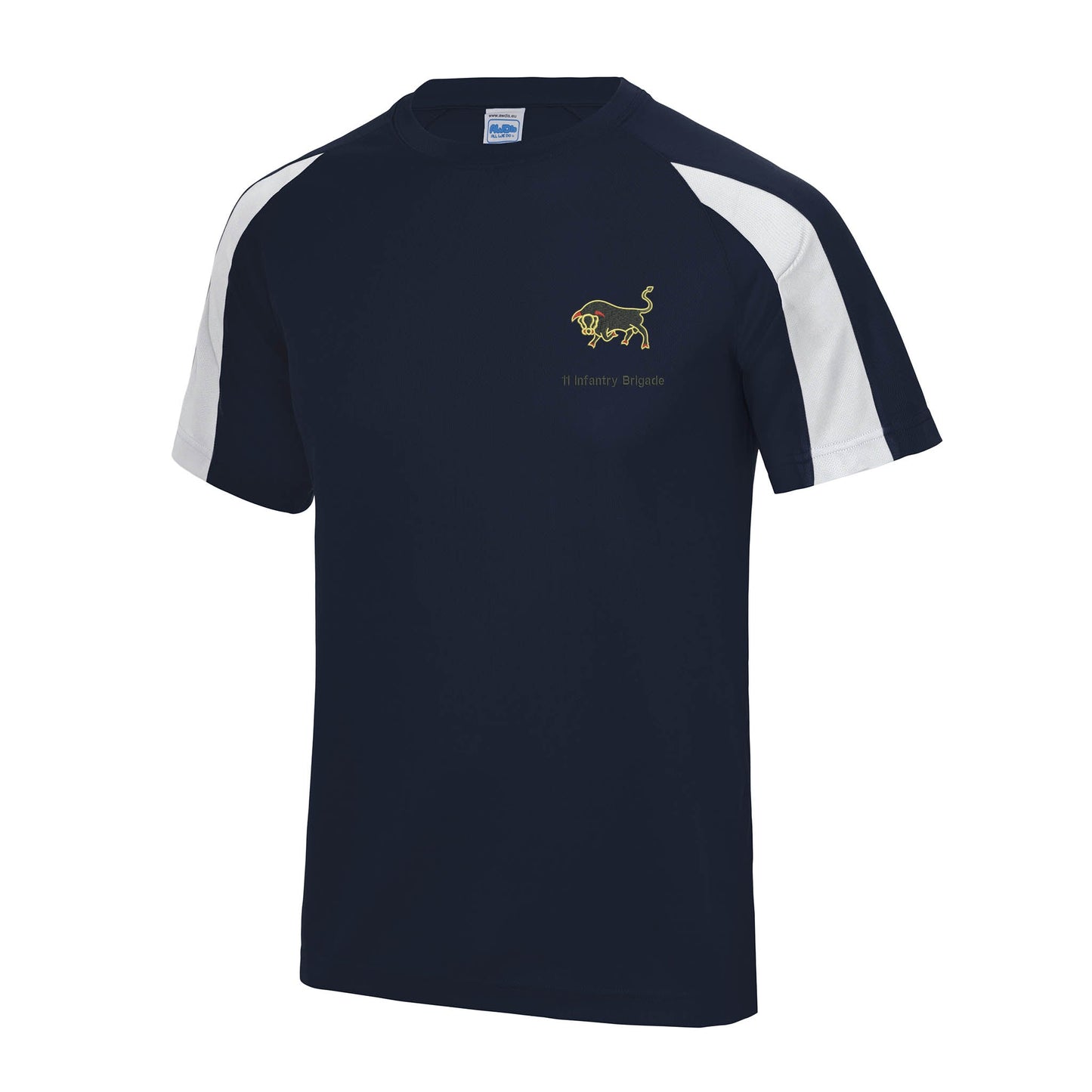 11th Infantry Brigade Contrast Polyester T-Shirt