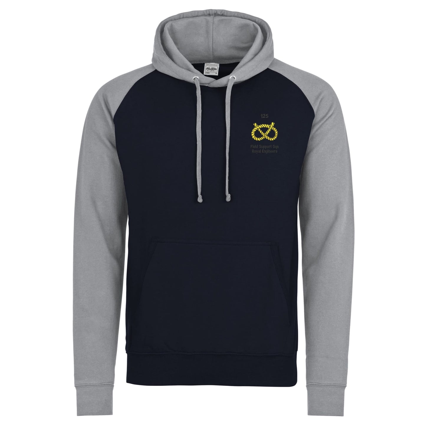 125 (Staffordshire) Field Support Squadron Royal Engineers Contrast Hoodie