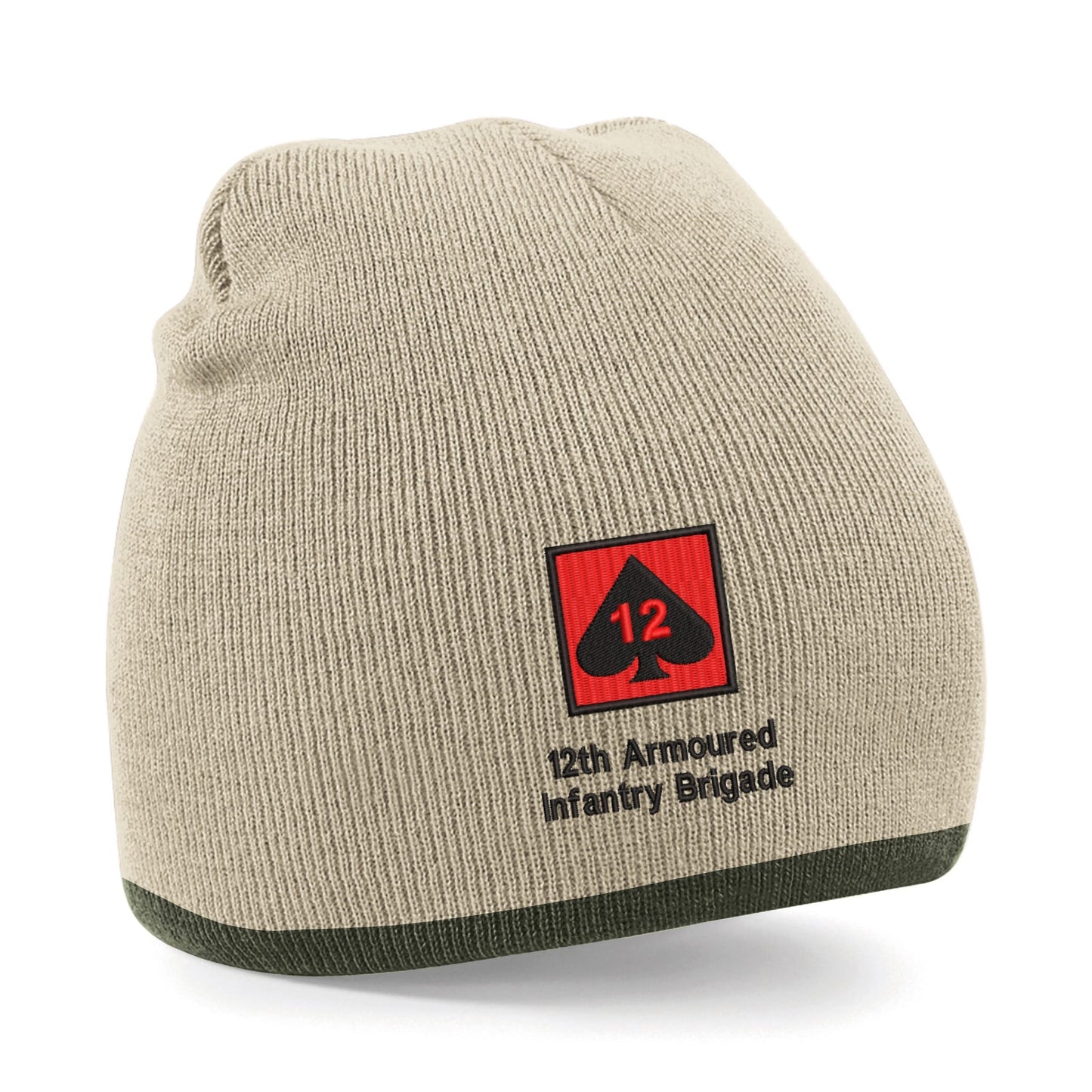 12th Armoured Infantry Brigade Beanie Hat