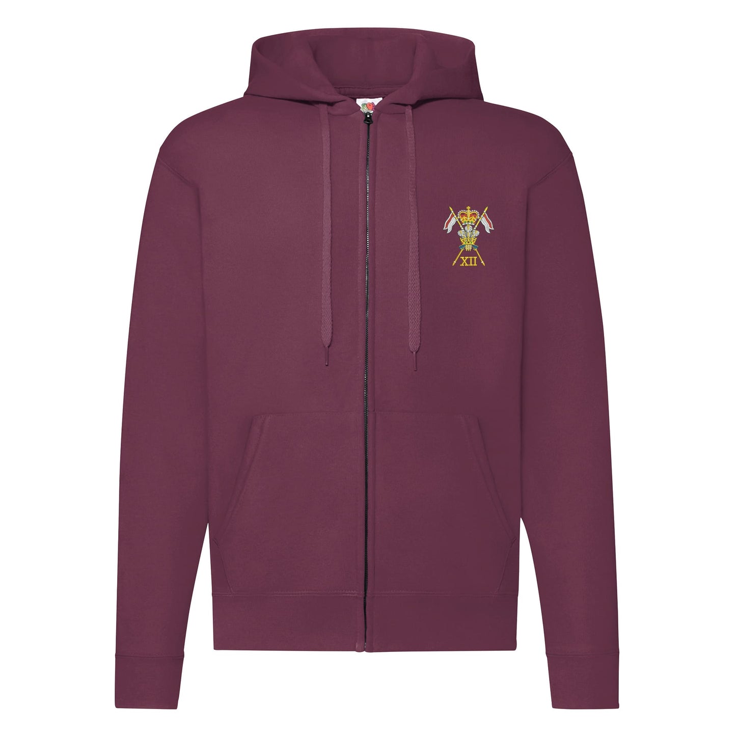 12th Royal Lancers Zipped Hoodie