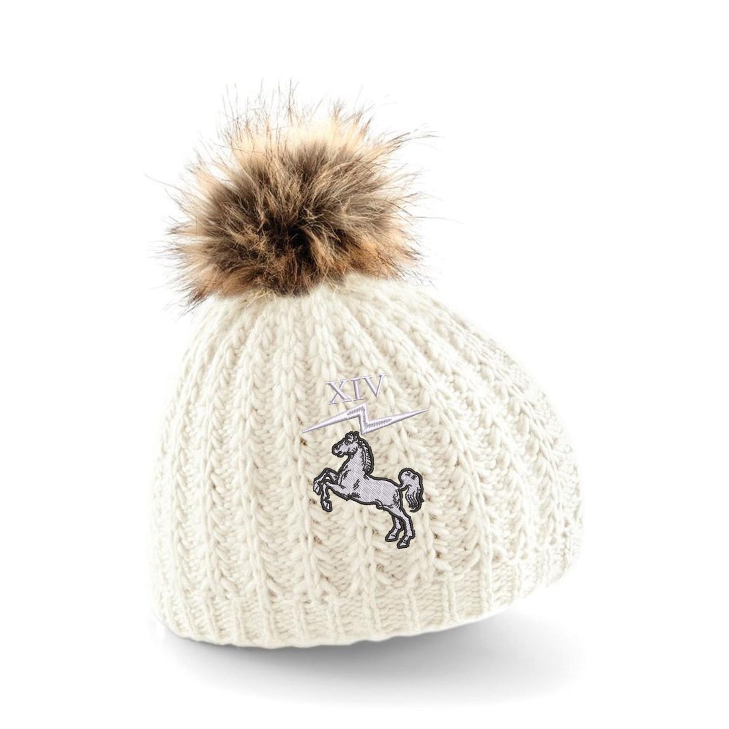 14 Signal Regiment Pom Pom Beanie Hat