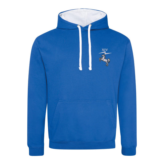 14 Signal Regiment Varsity Contrast Hoodie