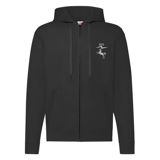 14 Signal Regiment Zipped Hoodie