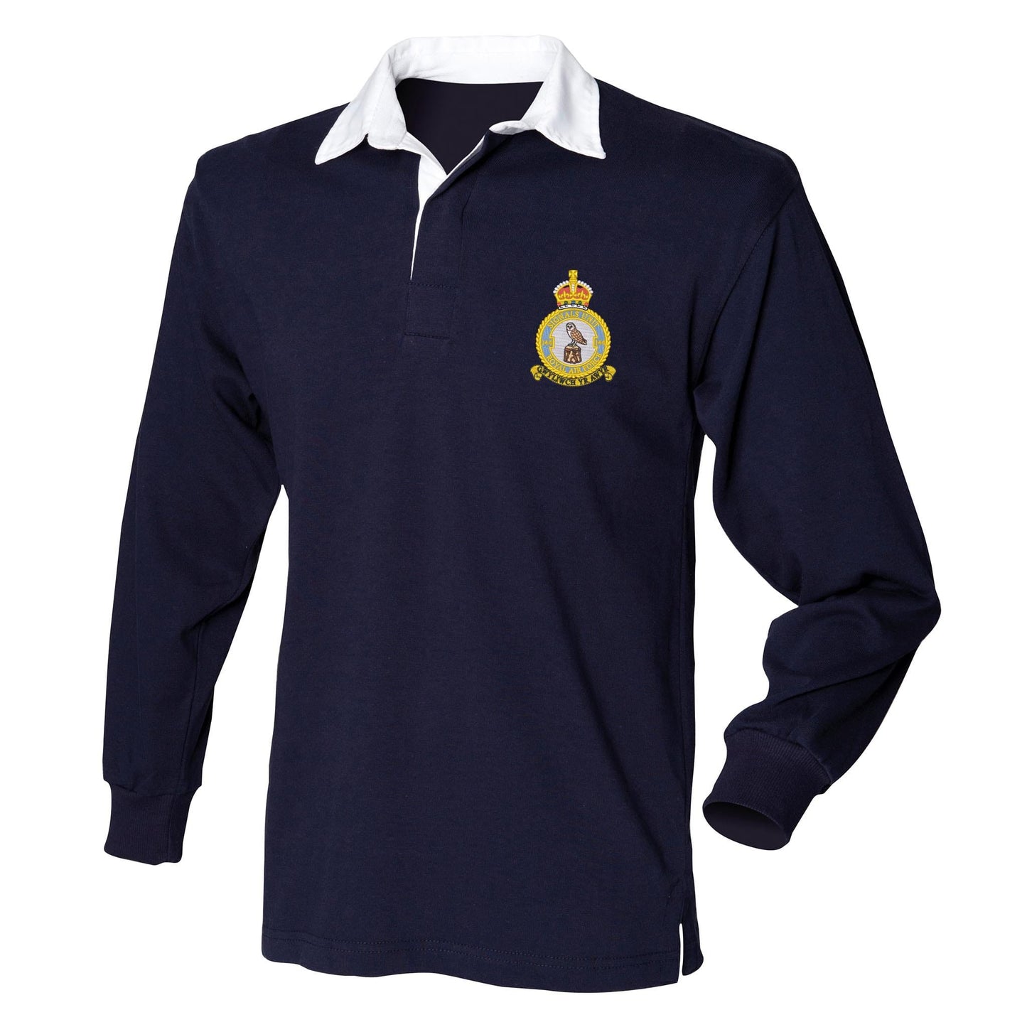 144 Signals Unit - RAF Long Sleeve Rugby Shirt