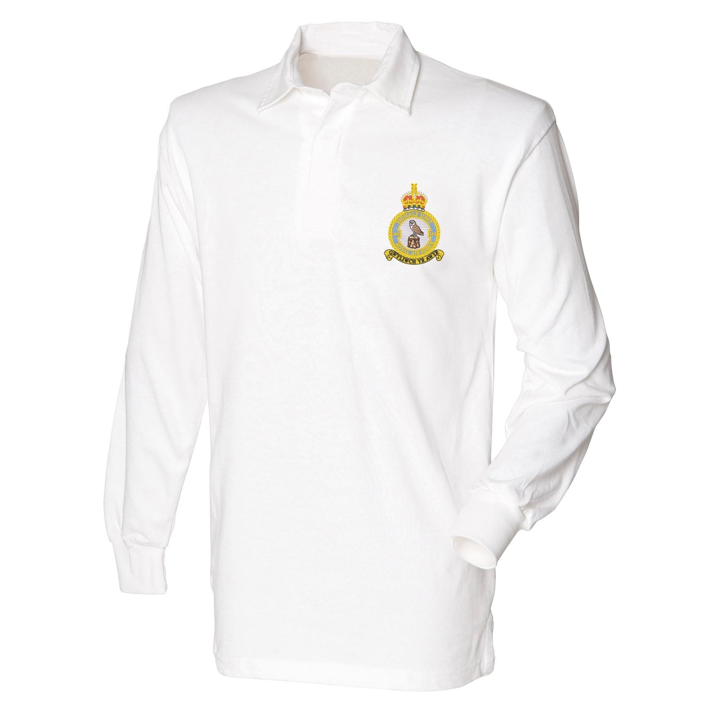 144 Signals Unit - RAF Long Sleeve Rugby Shirt