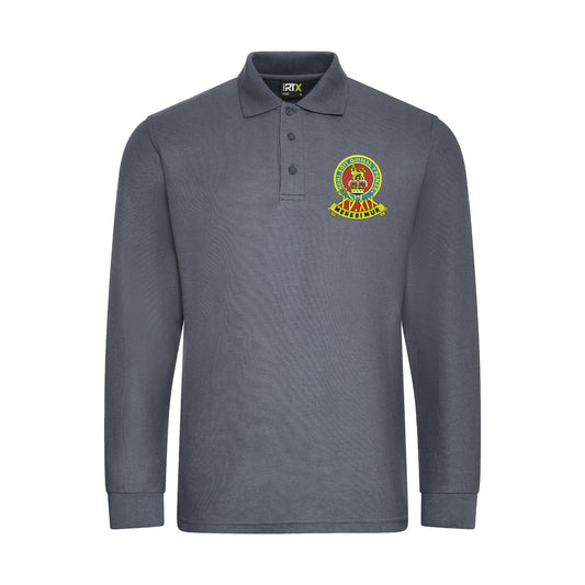 15th/19th Kings Royal Hussars Long Sleeve Polo Shirt