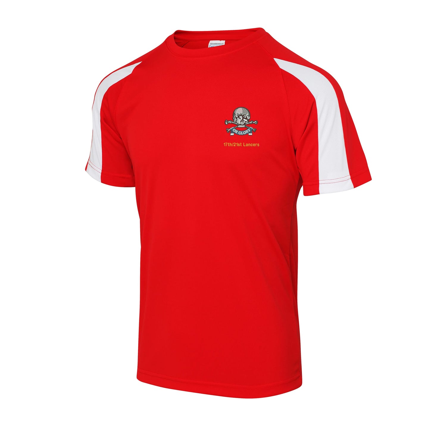 17th/21st Lancers Contrast Polyester T-Shirt