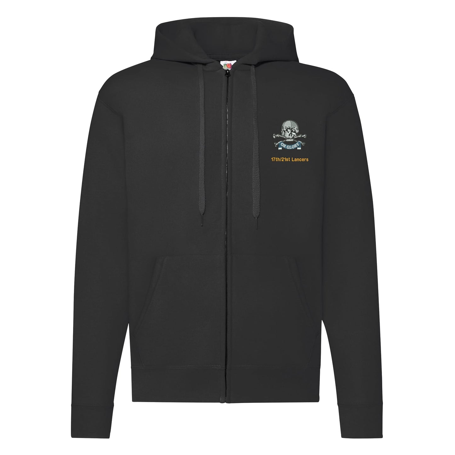 17th/21st Lancers Zipped Hoodie