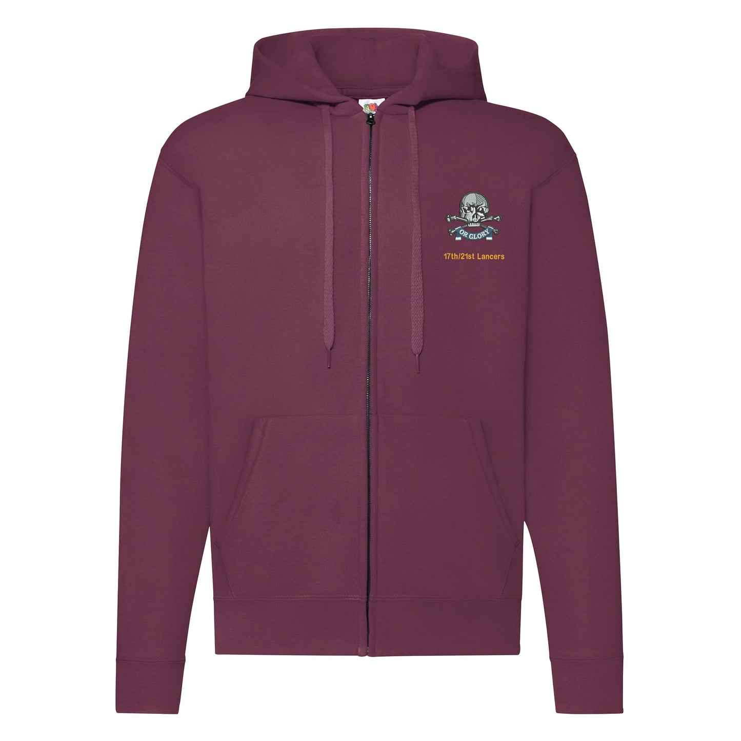 17th/21st Lancers Zipped Hoodie