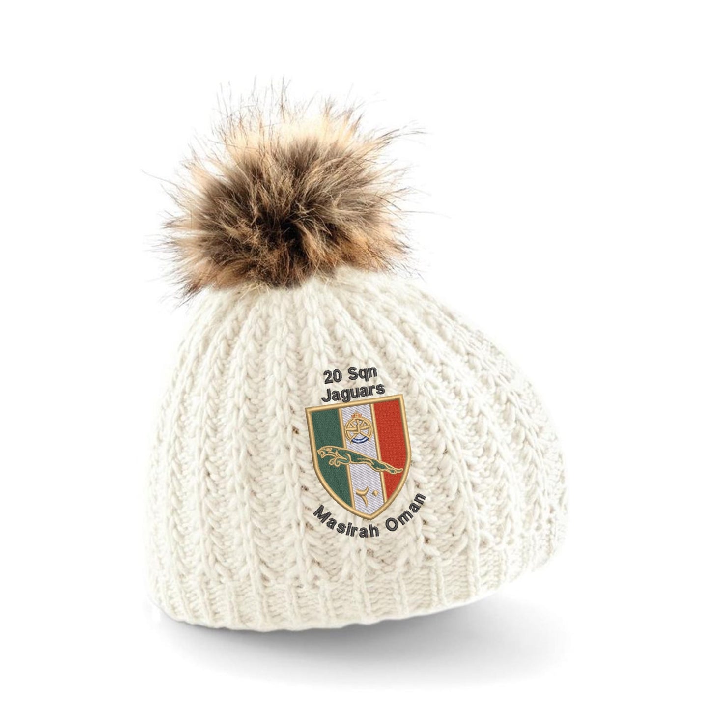 20 Squadron Jaguars - Masirah Oman Pom Pom Beanie Hat
