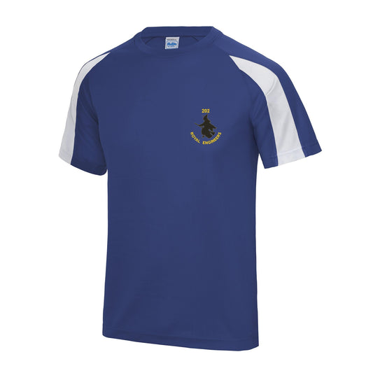 202 Field Squadron Royal Engineers Contrast Polyester T-Shirt