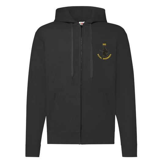 202 Field Squadron Royal Engineers Zipped Hoodie