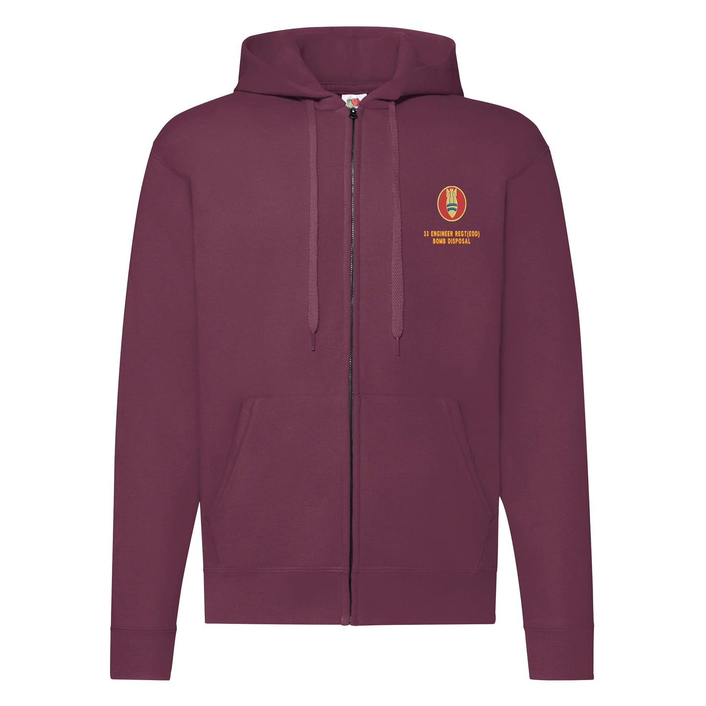 33 Engineers Bomb Disposal Zipped Hoodie
