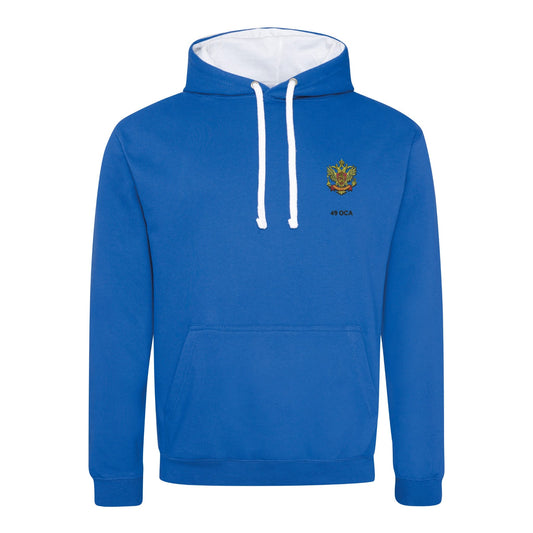 49 (Inkerman) Battery Royal Artillery Varsity Contrast Hoodie