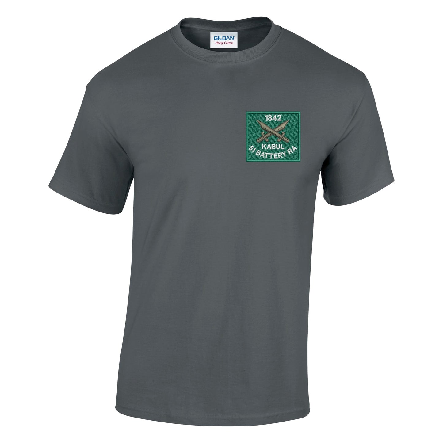 51 Battery Royal Kabul and Royal Artillery Badges Cotton T-Shirt