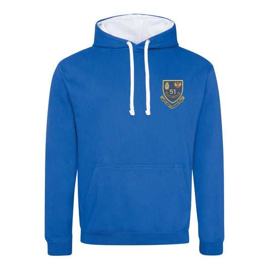51 Ordnance Company - Royal Army Ordnance Corps Varsity Contrast Hoodie