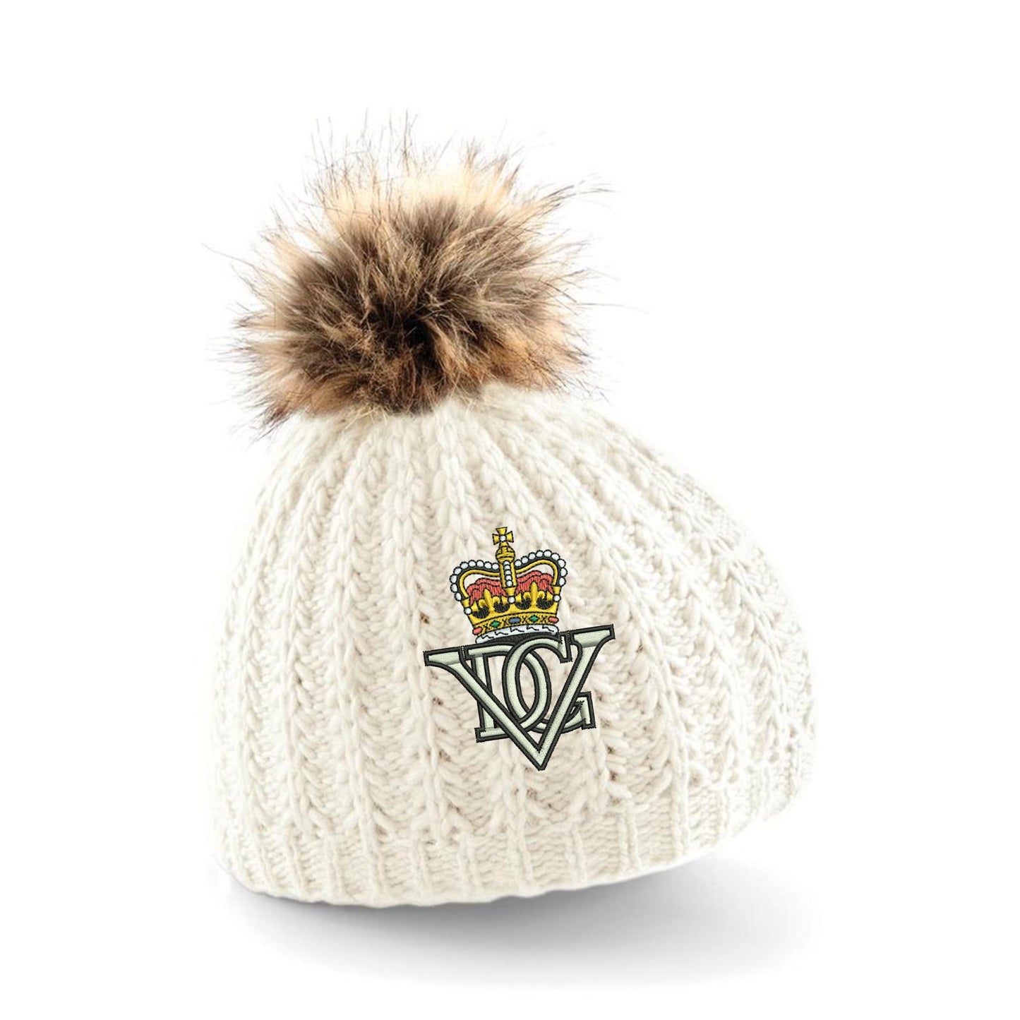 5th Royal Inniskilling Dragoon Guards Pom Pom Beanie Hat