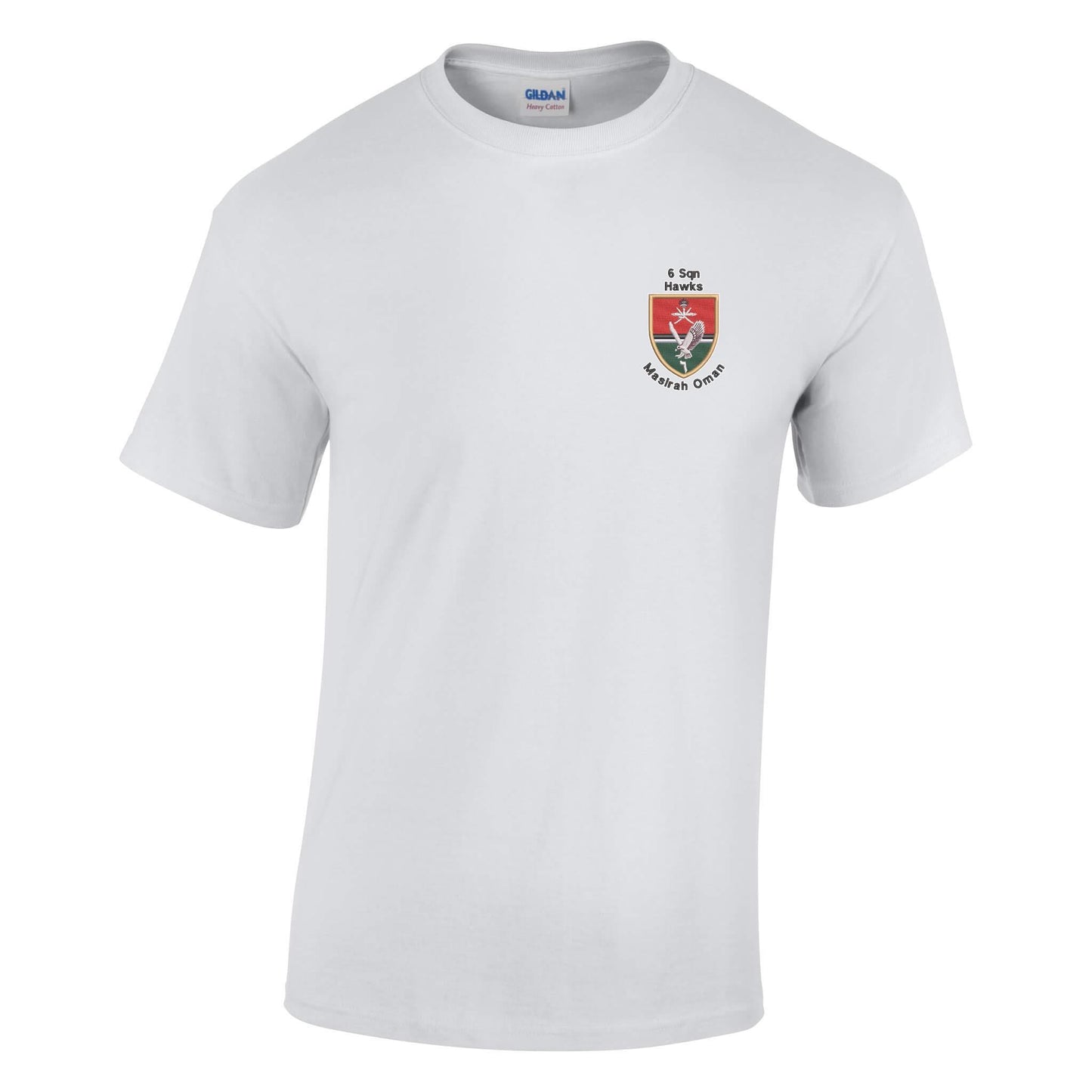 6 Sqn Hawks Masirah Oman Cotton T-Shirt
