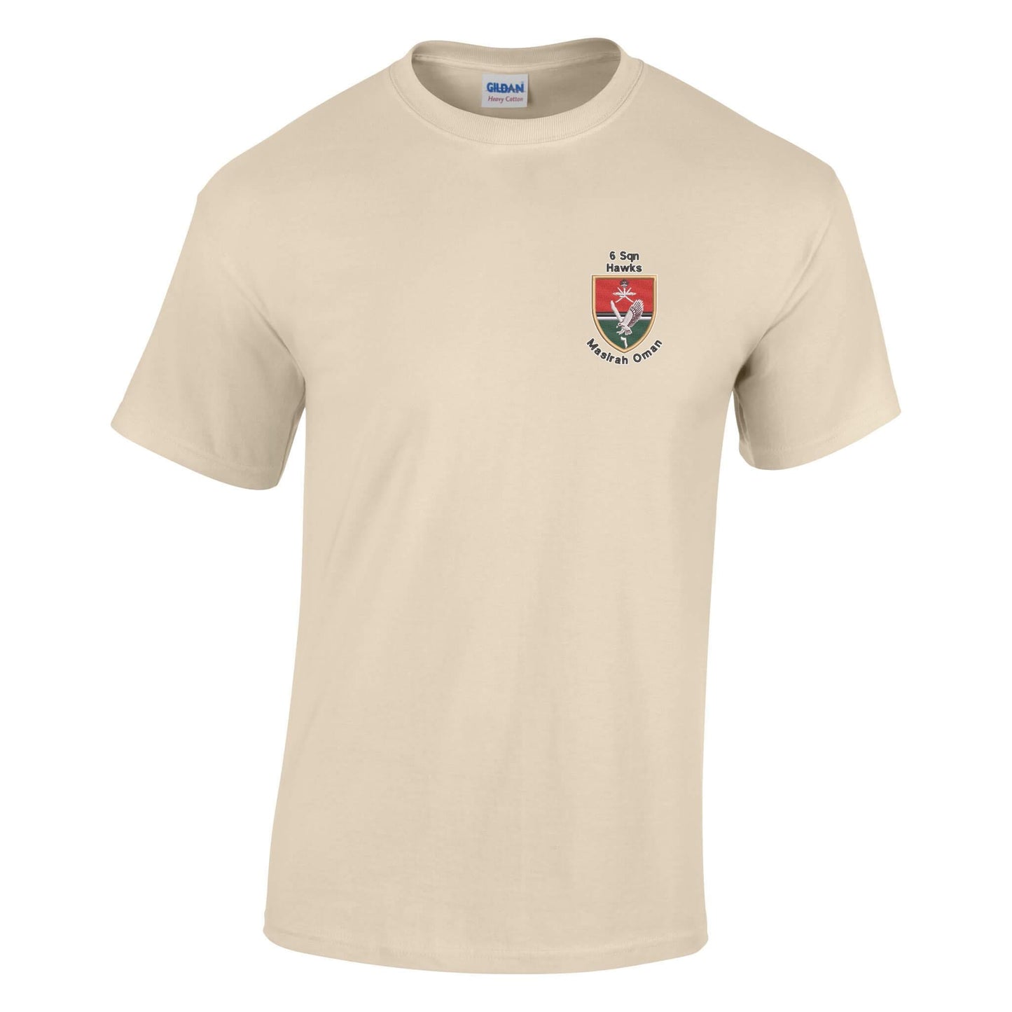 6 Sqn Hawks Masirah Oman Cotton T-Shirt