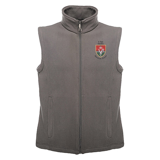 6 Sqn Hawks Masirah Oman Regatta Fleece Bodywarmer