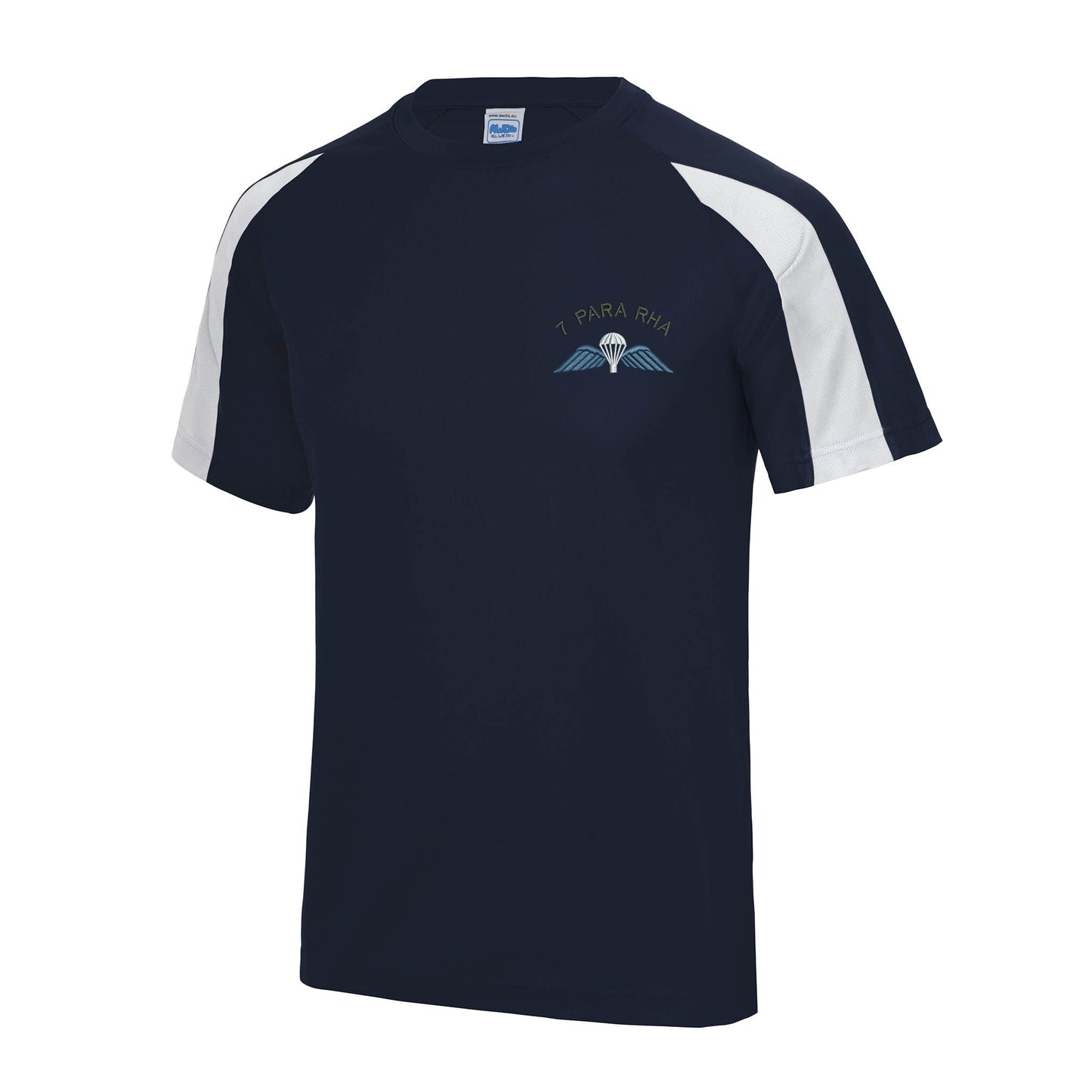 7 Para Artillery Wings Contrast Polyester T-Shirt