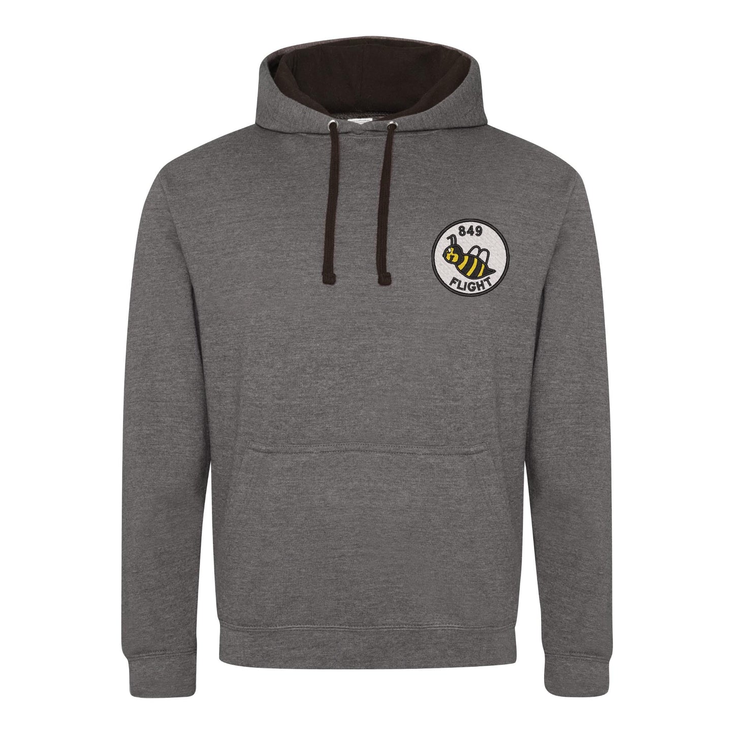 849 Squadron Flight B Varsity Contrast Hoodie