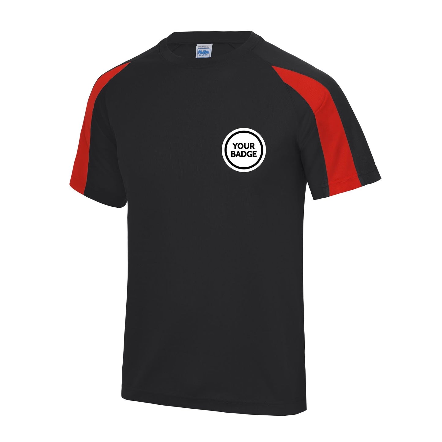 Queen's University Officer Training Corps Contrast Polyester T-Shirt