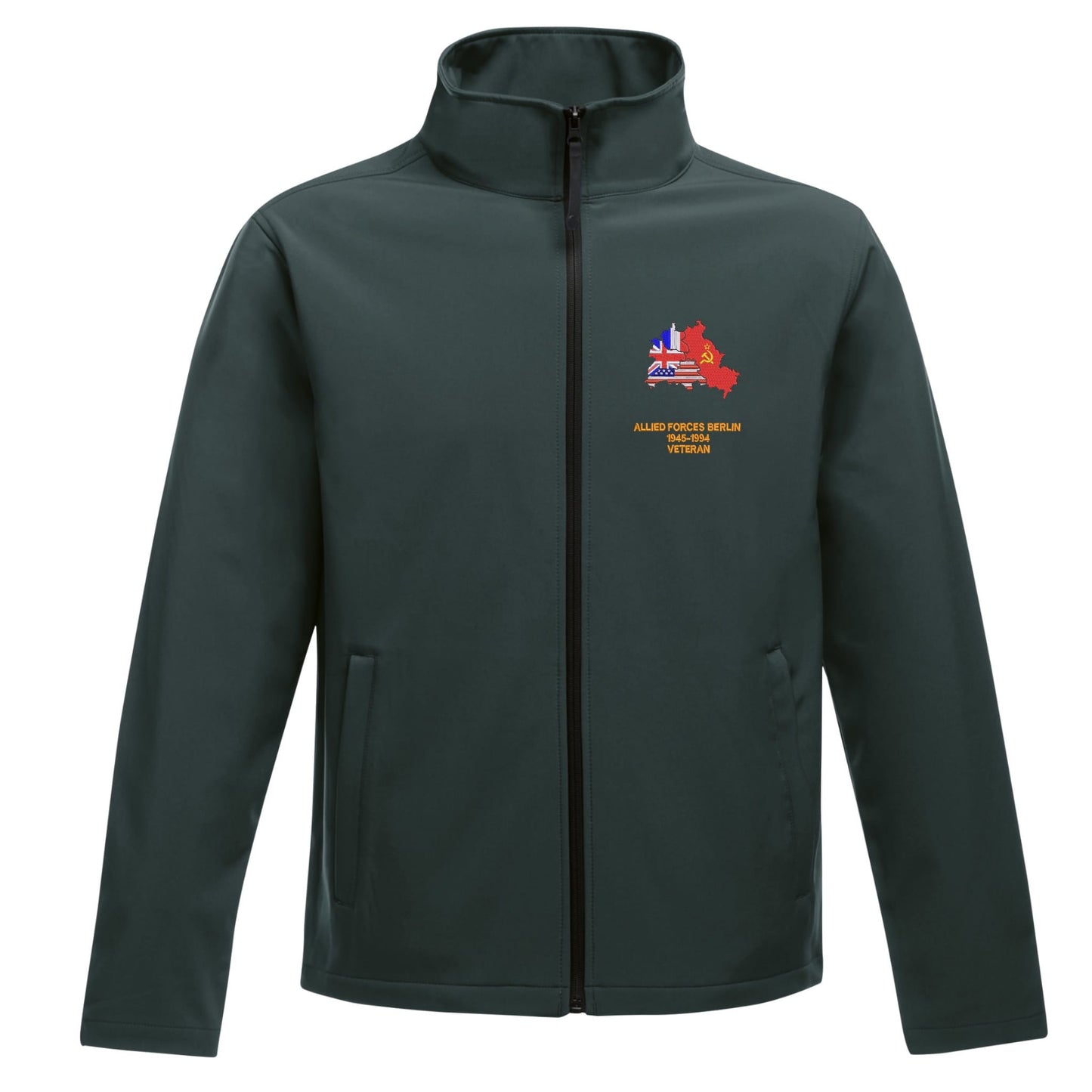 Allied Forces Berlin Veteran Regatta Softshell Jacket