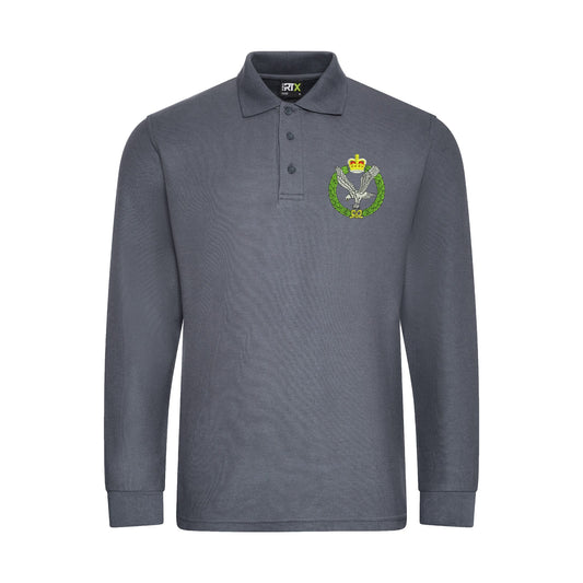 Army Air Corps Long Sleeve Polo Shirt