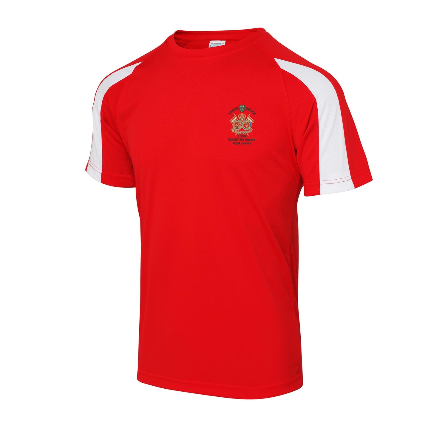 C Sqn 16th/5th The Queens Royal Lancers Contrast Polyester T-Shirt