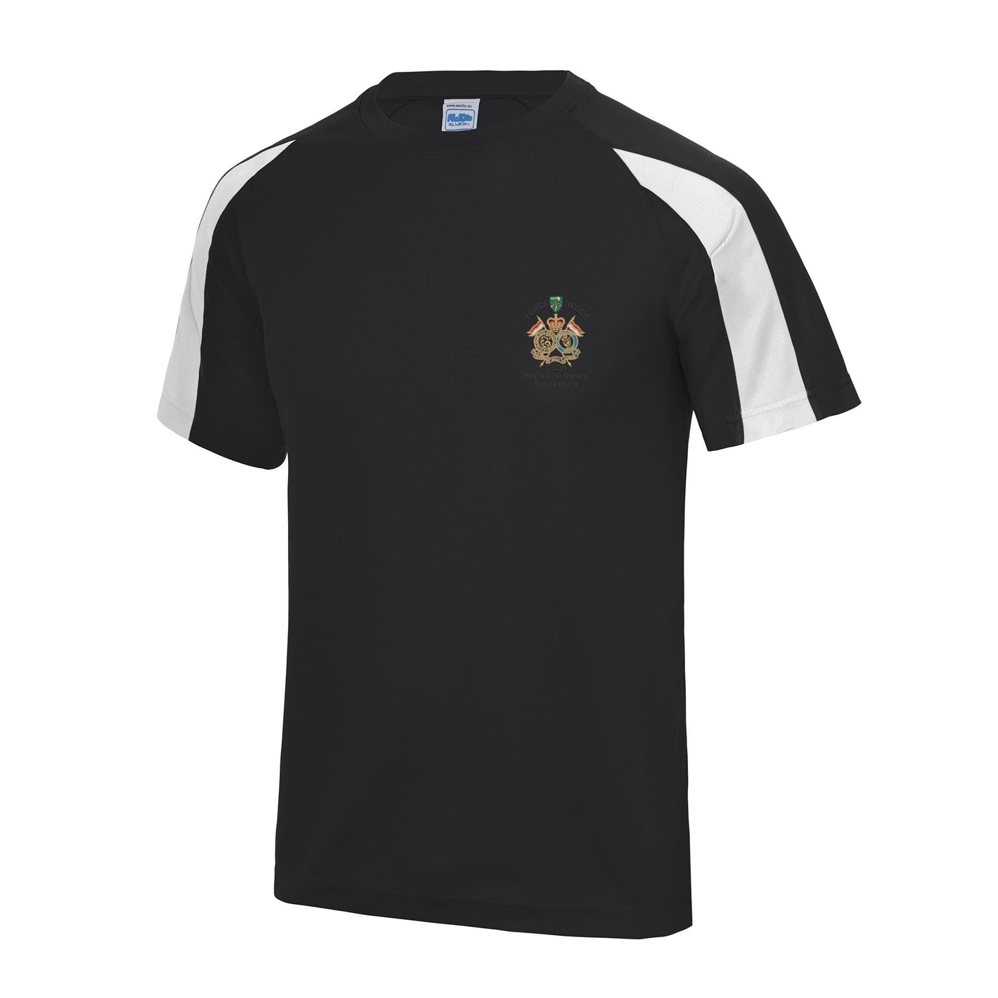C Sqn 16th/5th The Queens Royal Lancers Contrast Polyester T-Shirt