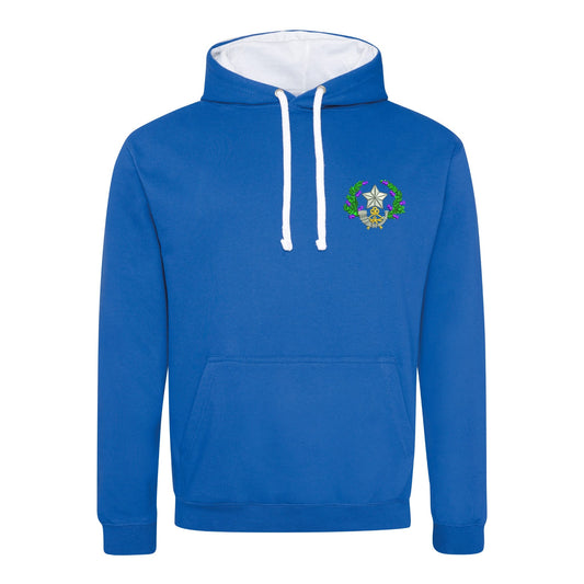 Cameronians Scottish Rifles Varsity Contrast Hoodie