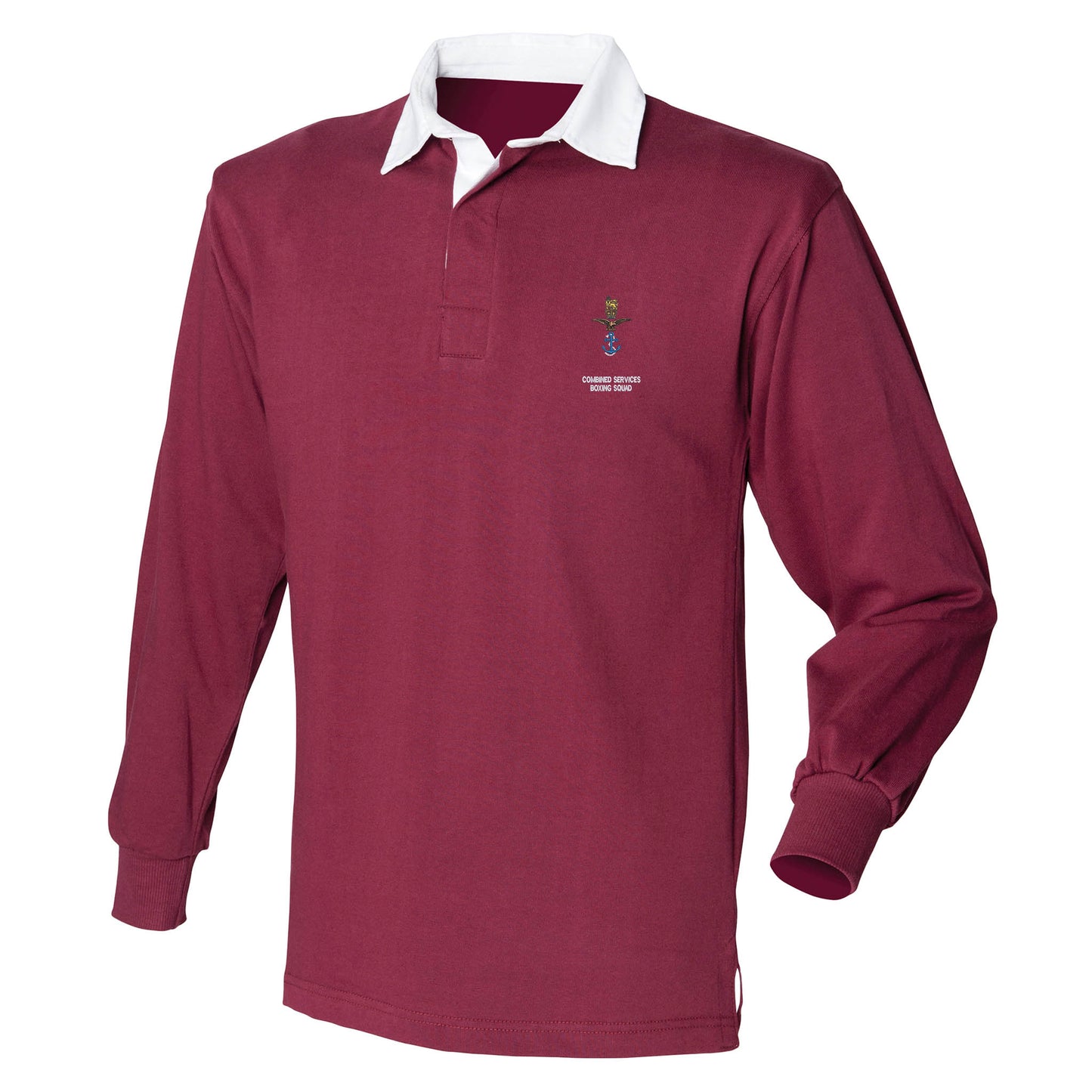 Combined Services Boxing Squad Long Sleeve Rugby Shirt