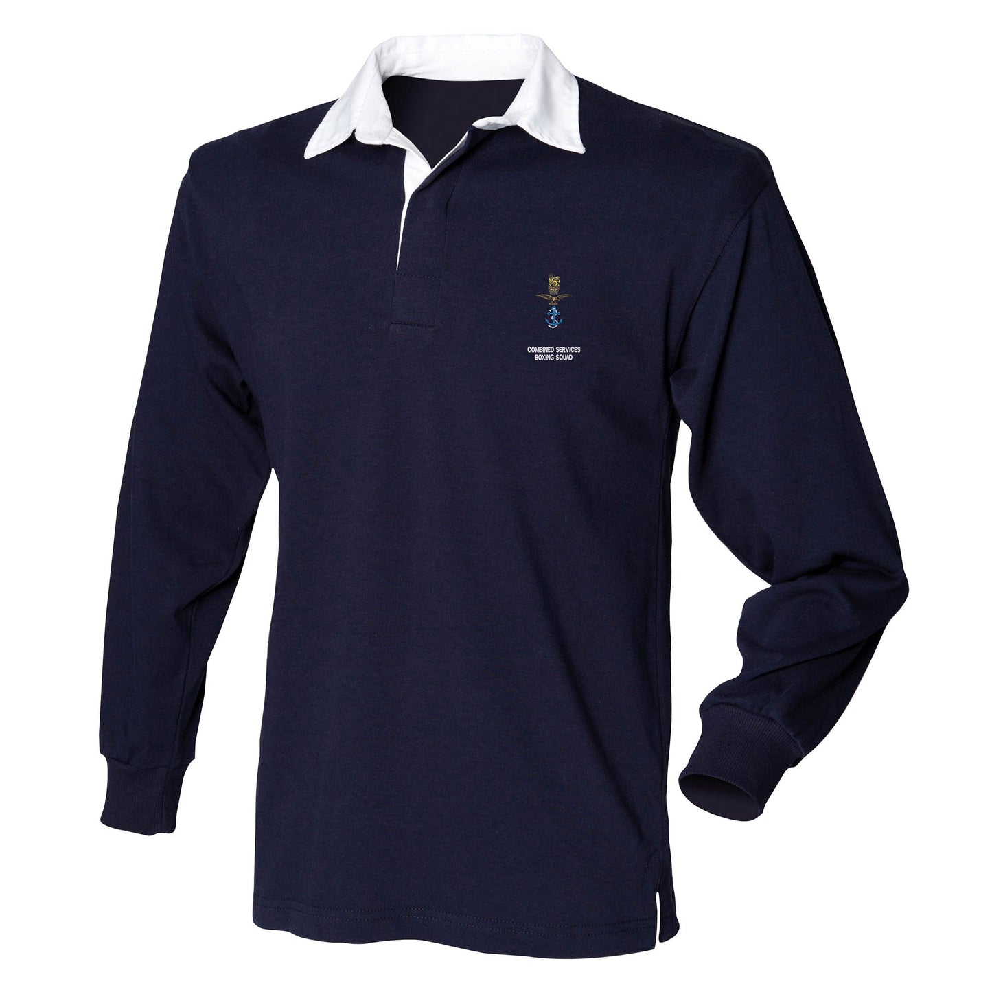Combined Services Boxing Squad Long Sleeve Rugby Shirt