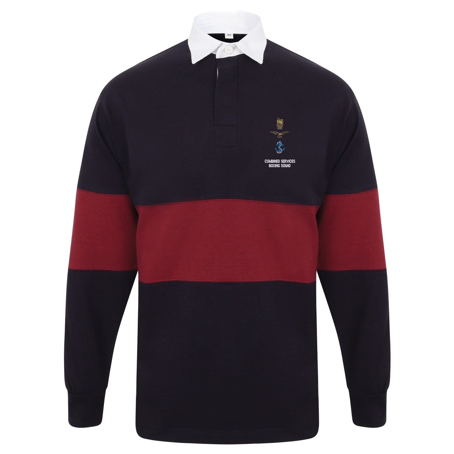 Combined Services Boxing Squad Long Sleeve Panelled Rugby Shirt