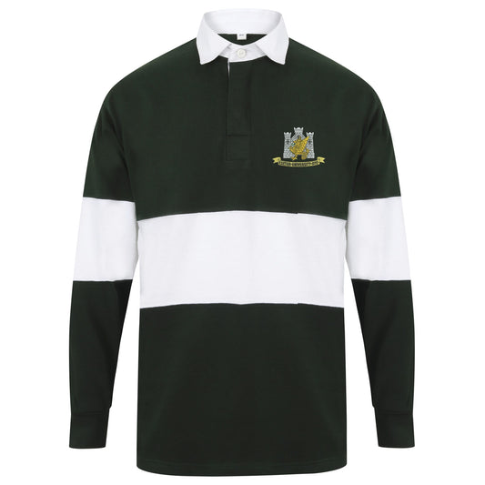 Exeter University Officer Training Corps Long Sleeve Panelled Rugby Shirt