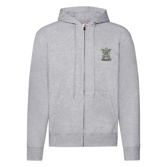 Fife and Forfar Yeomanry-Scottish Horse Zipped Hoodie