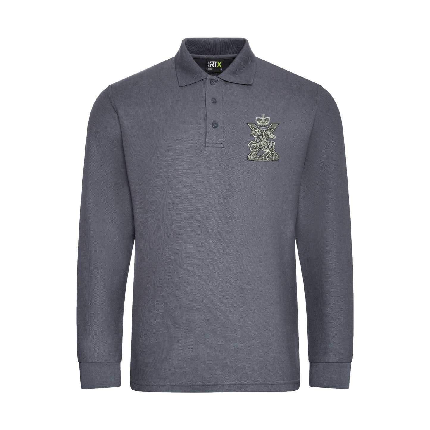 Fife and Forfar Yeomanry-Scottish Horse Long Sleeve Polo Shirt