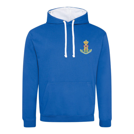 Green Howards Varsity Contrast Hoodie