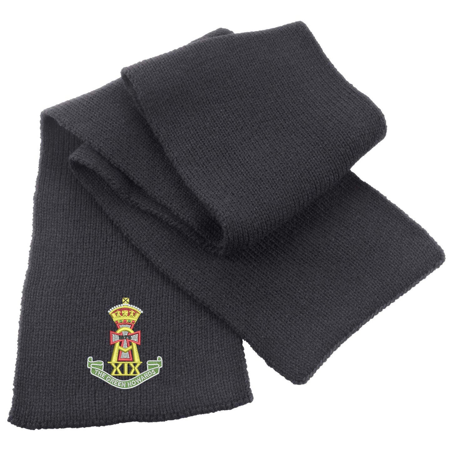 Green Howards Heavy Knit Scarf