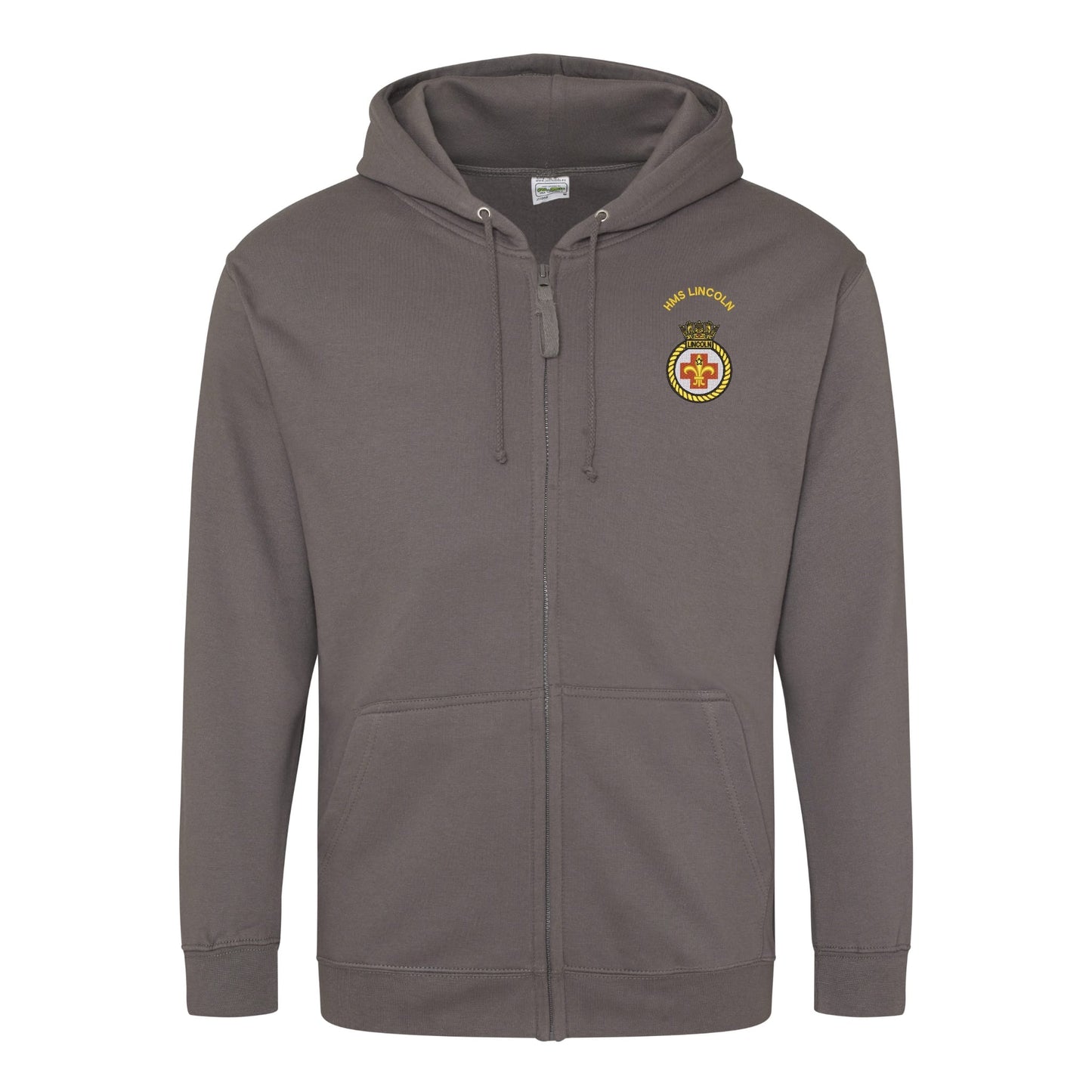 HMS Lincoln Zipped Hoodie