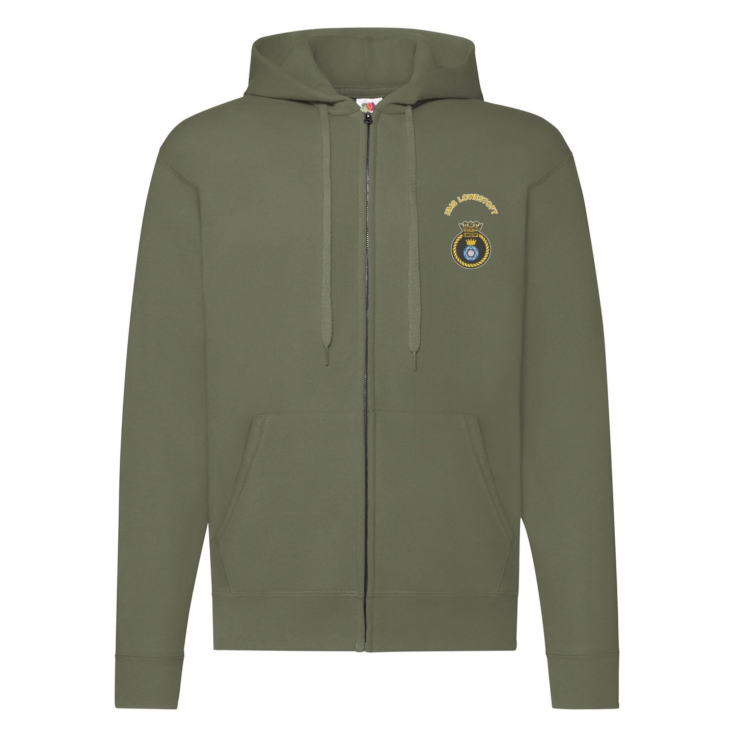 HMS Lowestoft Zipped Hoodie