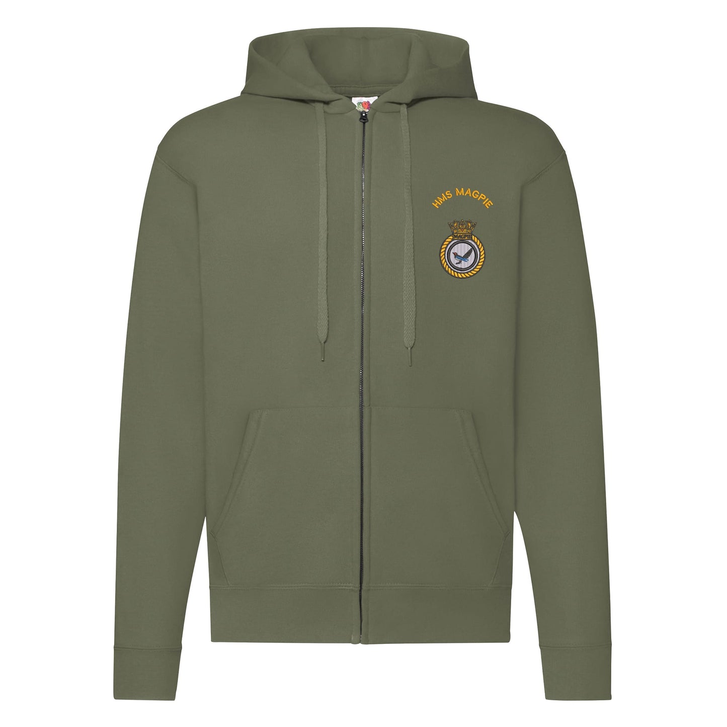 HMS Magpie Zipped Hoodie