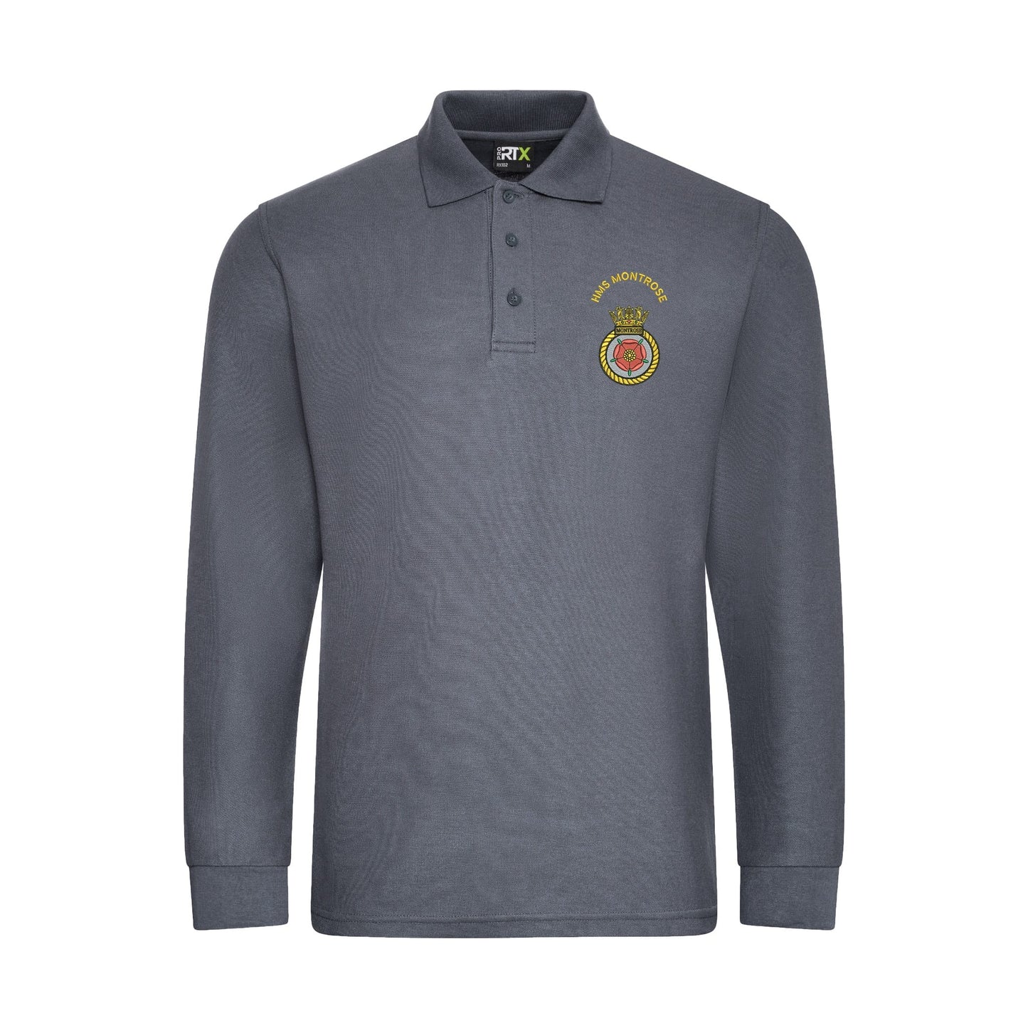 HMS Montrose Long Sleeve Polo Shirt