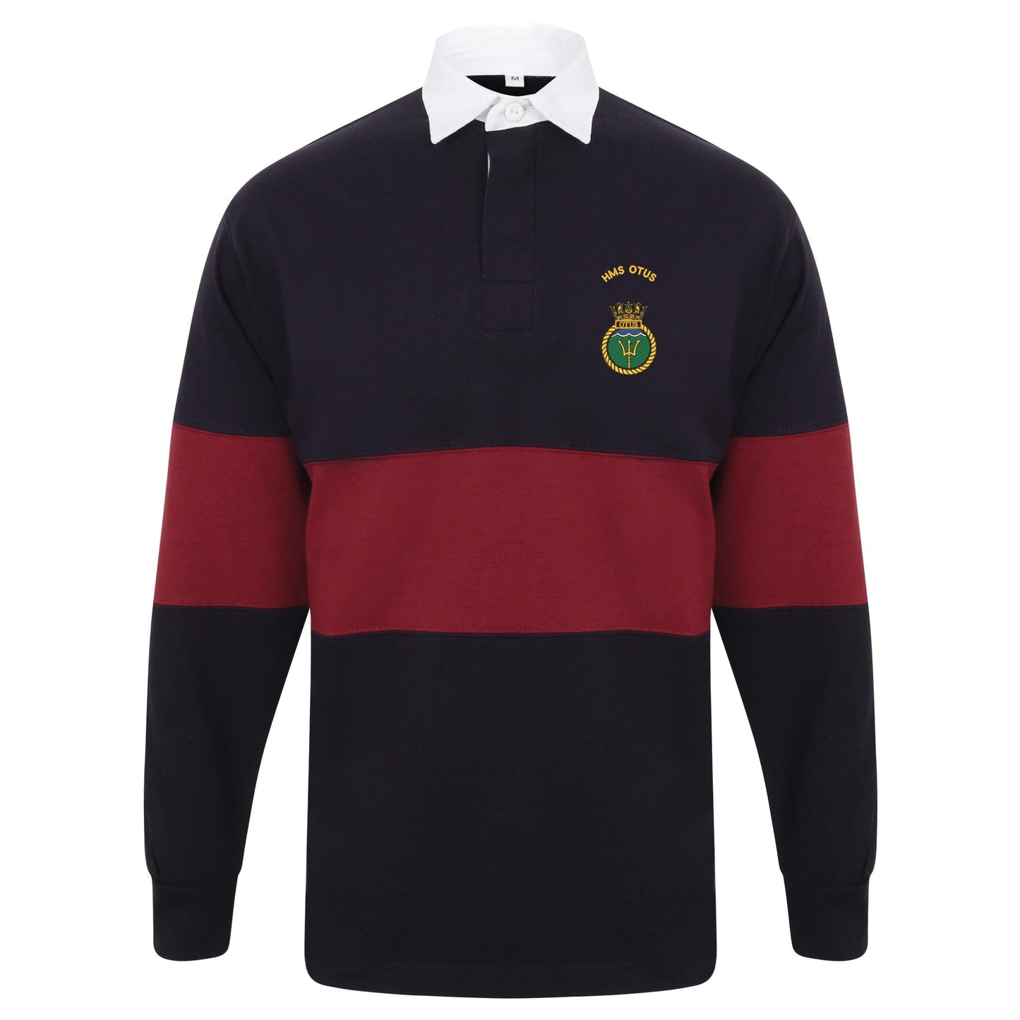 HMS Otus Long Sleeve Panelled Rugby Shirt