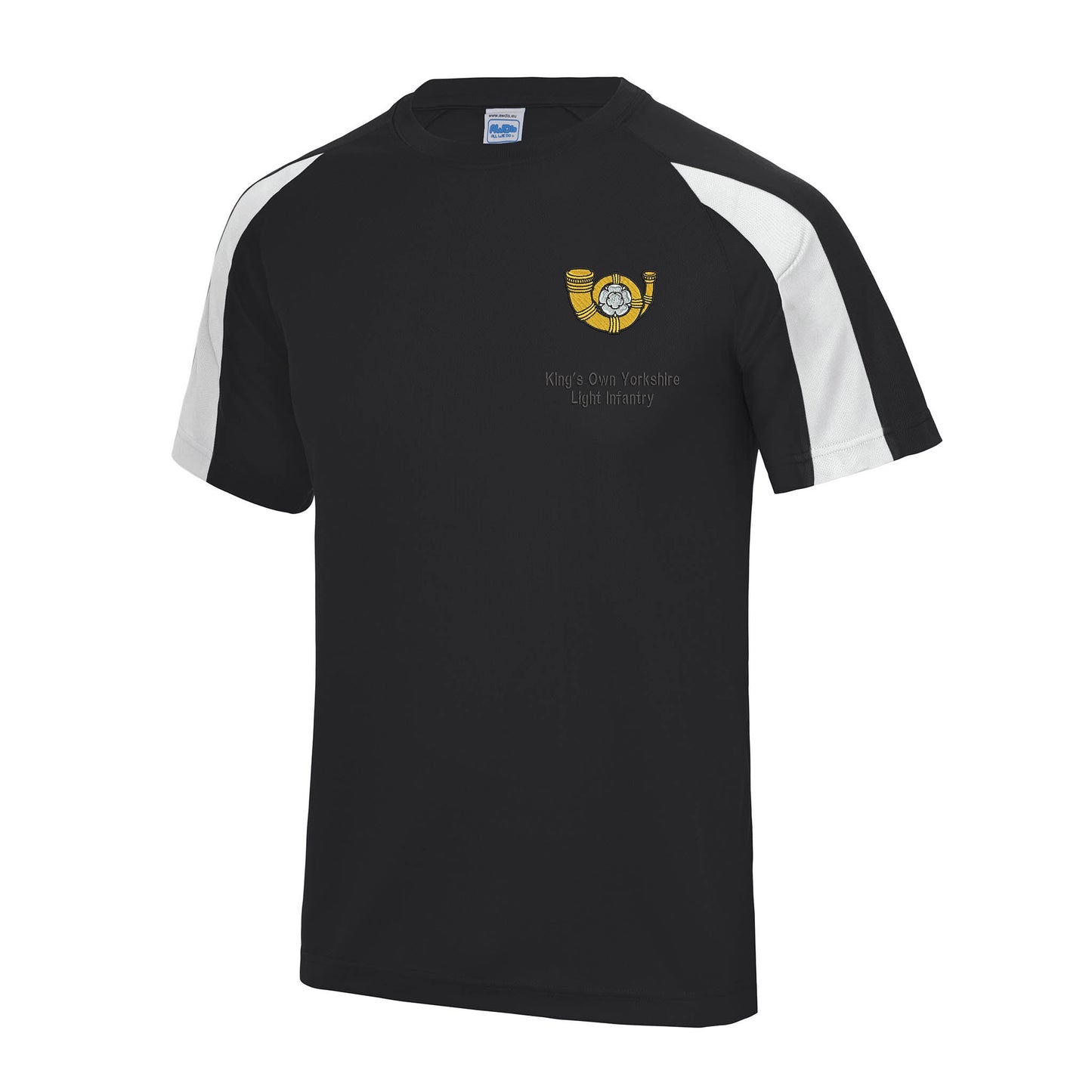 Kings Own Yorkshire Light Infantry Contrast Polyester T-Shirt